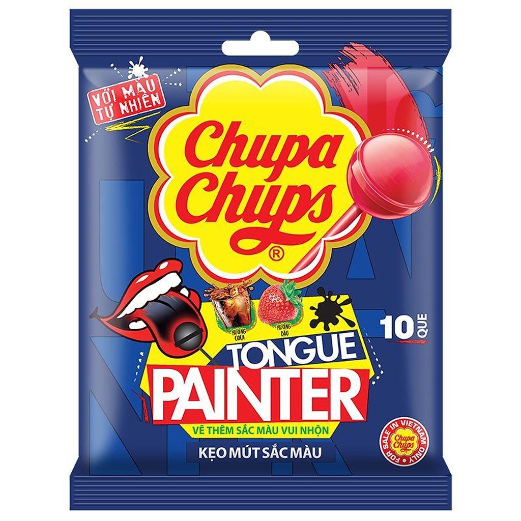Kẹo mút Chupa Chups sắc màu 93g